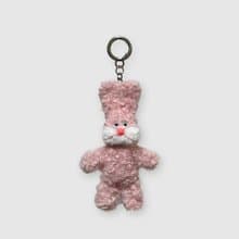 Pink Bunny keyring
