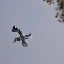 999純銀 日式忍者武器系列 手裡劍墜