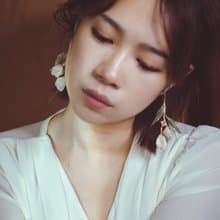 永恆的祝福 鬱金香亮面復古仿舊水晶花耳環款 可改耳針耳夾