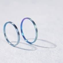 純チタン製リング 決意