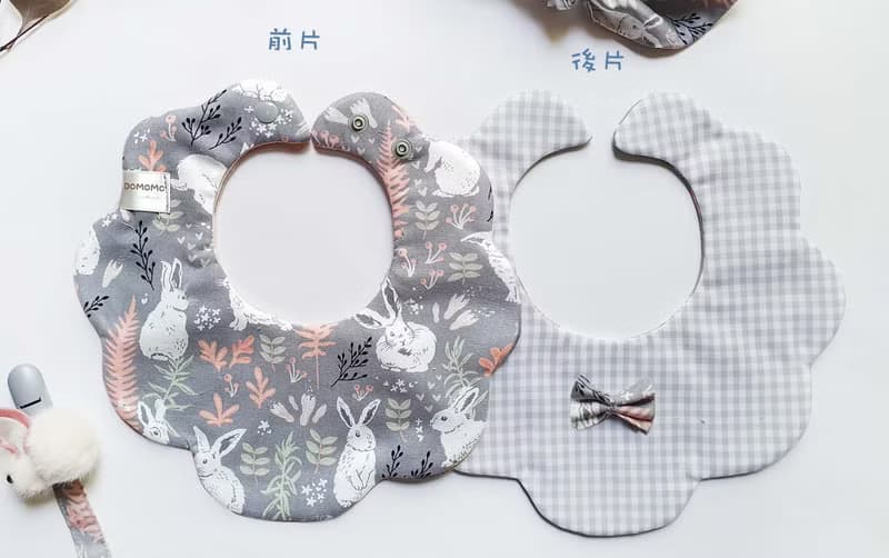兔子森林 寶寶口水巾  彌月禮盒 週歲禮【可快速出貨】