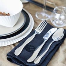 Waverly 波浪造型 西式刀叉湯匙16件組