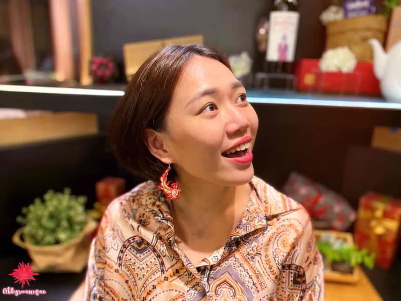 六角恐龍Hobby純銀刺繡手工耳環