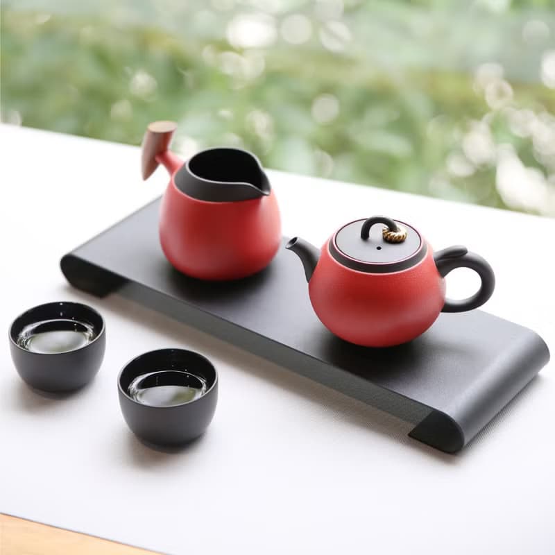 陸寶 金喜環茶組 1壺1海6杯 茶具組