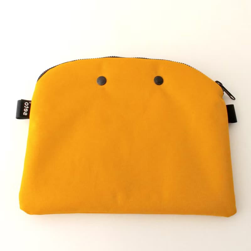 seto / creature bag / iPad case / Bag in bag / Case A5 / Yellow