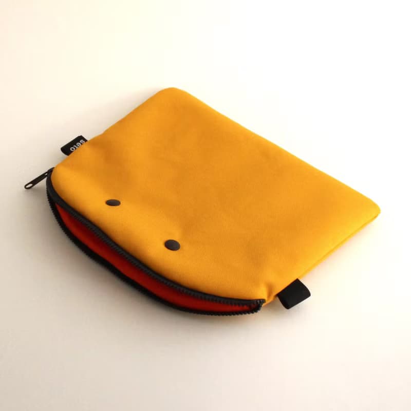 seto / creature bag / iPad case / Bag in bag / Case A5 / Yellow