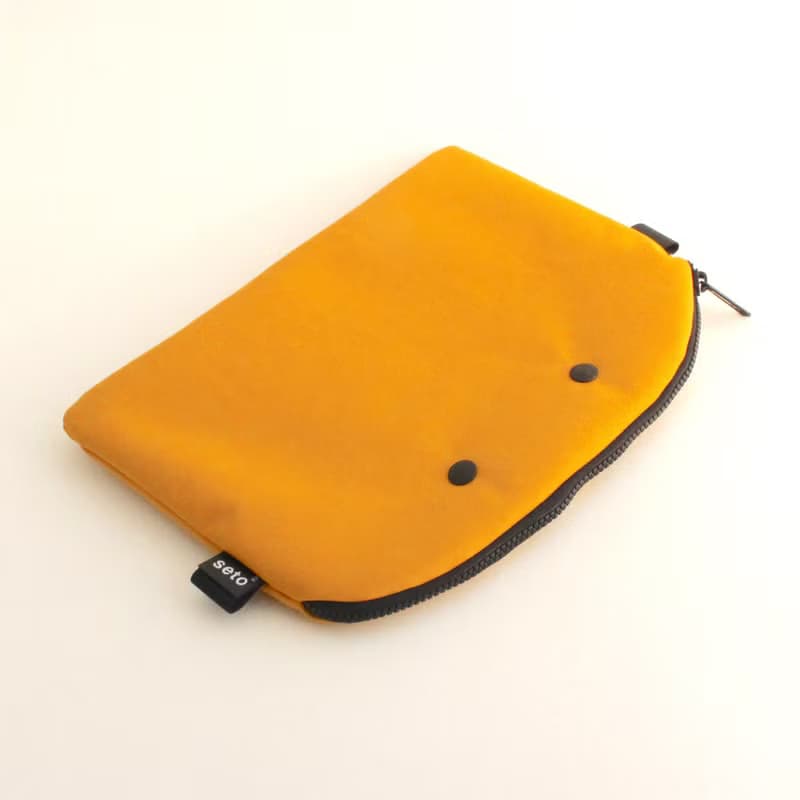 seto / creature bag / iPad case / Bag in bag / Case A5 / Yellow