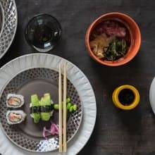 Coffee & More 餐碗-磚紅