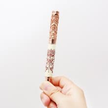 ARTEX x 故宮 金番花鋼珠筆 黑金、米玫金-亮面烤漆款