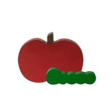Apple & Bitt Wood Object