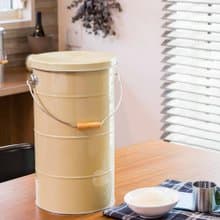 日本渡邊金屬  OBAKETSU手工製儲米桶 10kg 儲物桶 狗糧 貓糧