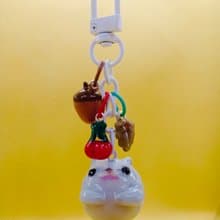 Ezo Flying Squirrel Keychain with his Favorites
