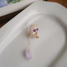 14kgf Amesyst earcuff【片耳　one ear】