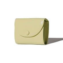 DOT TWO POCKET Coin & Card Wallets pale lemon