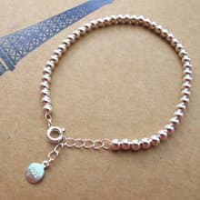 925純銀飾 【銀手鍊】手創天然石系列