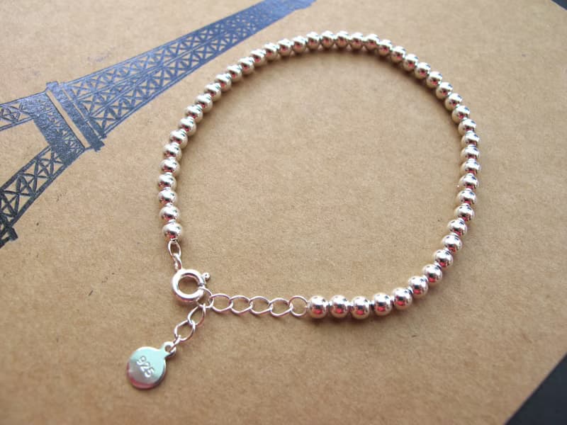 925純銀飾 【銀手鍊】手創天然石系列