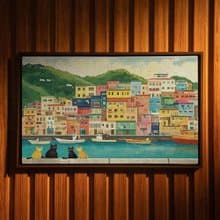 喵-喵遊漁港【壁虎拼圖】