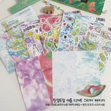 Summer Dessert-Themed Sticker Pack (4 designs + Special Gift)