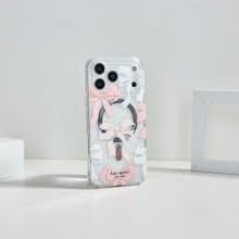 聖誕禮盒【kate spade】iPhone 17系列 磁吸防摔手機殼 甜美緞