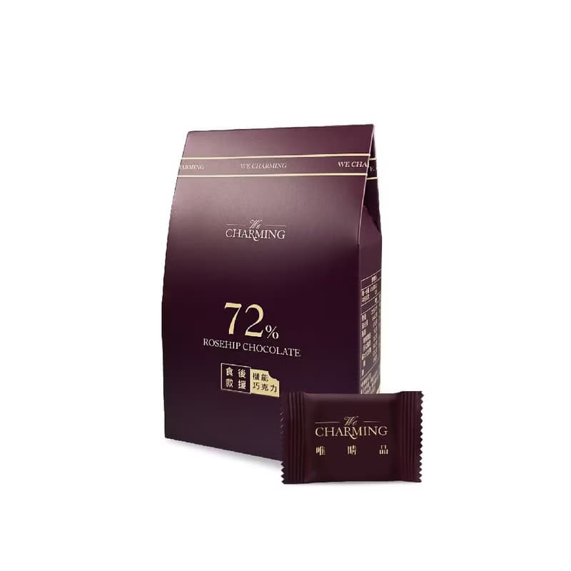 WeCharming 唯睛品【有生之年同款】食後救援72%機能巧克力-10/盒