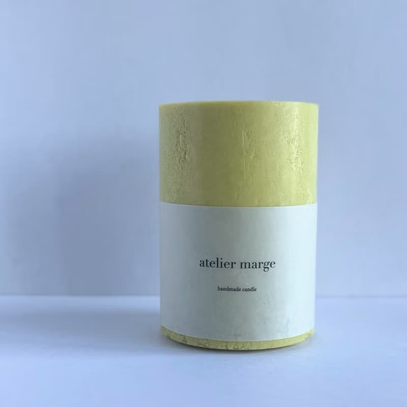 fragrance candle granité femme custard