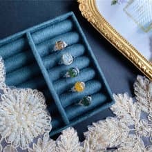 碧璽 龜殼 富甲 招財 聚財 S925銀 戒指 戒圍可調節 ring
