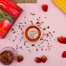 助消化 | 亮膚色 | 忌廉草莓 花果茶  茶葉 茶包 送禮 茶包