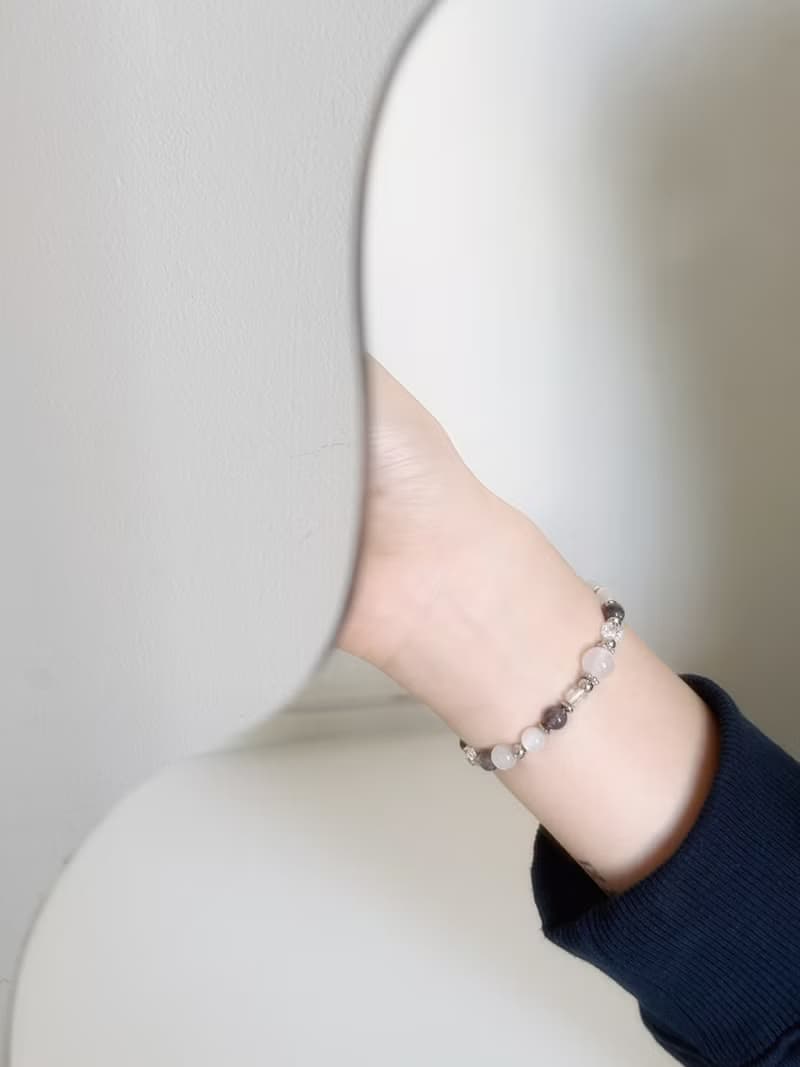 Mimis設計款 304不鏽鋼 靜謐月光 母乳手鍊