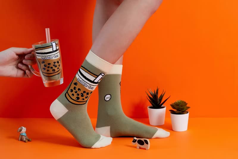 2雙入-珍珠奶茶襪 Bubble Tea SOCKS 2PRS