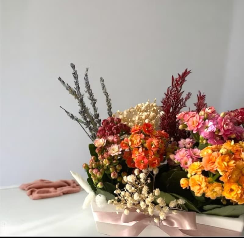 【超質感桌花】長壽花盆栽 開幕新居榮升喬遷送禮 客廳玄關擺設