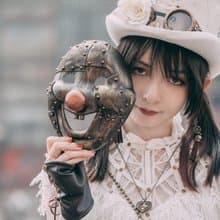 蒸汽朋克 steampunk 恐怖 搞怪派對 舞會小丑 面具