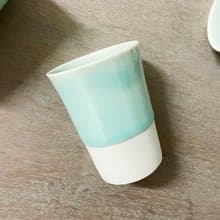 | 白瓷系列 | 天青色釉 白瓷杯