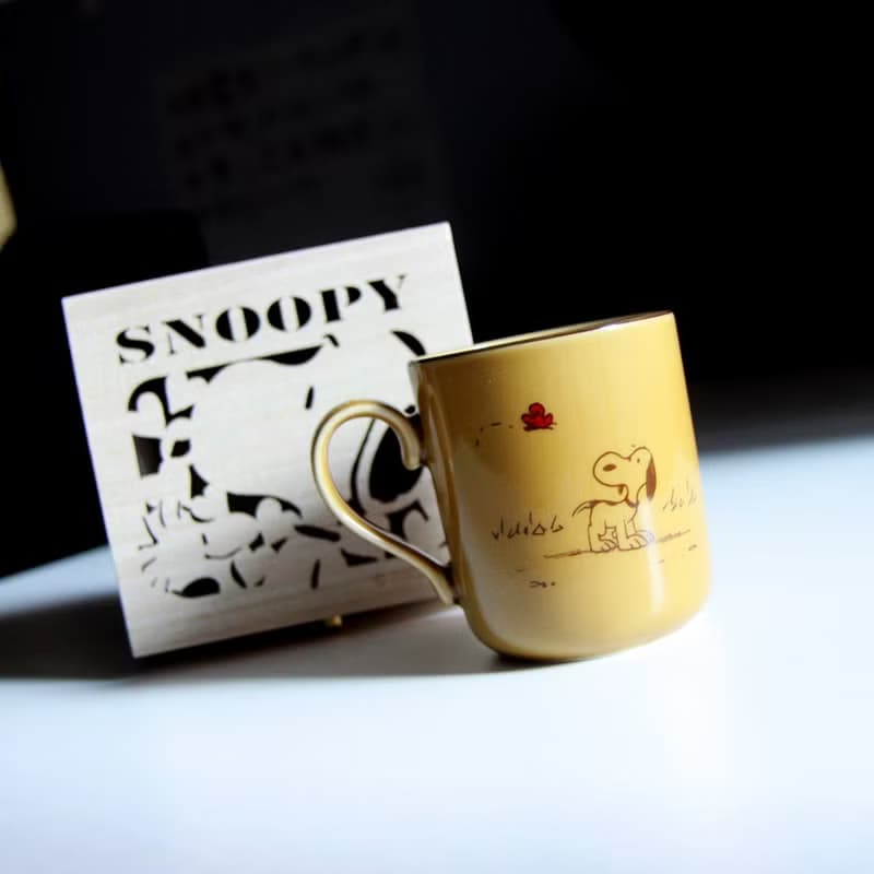 【畢業季/免運/特惠】SNOOPY直筒馬克杯含木盒(咖啡光)
