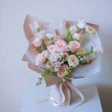 柔粉玫瑰花束 | 鮮花 | 送禮