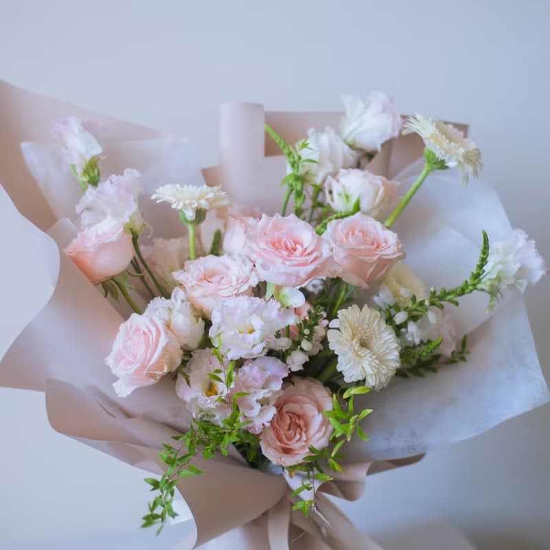 柔粉玫瑰花束 | 鮮花 | 送禮