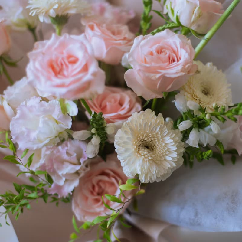 柔粉玫瑰花束 | 鮮花 | 送禮