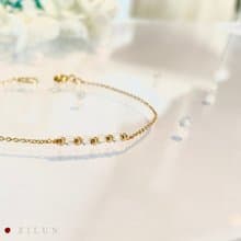 │簡約│美好時刻 • 白水晶 • 14K注金 • 14KGF