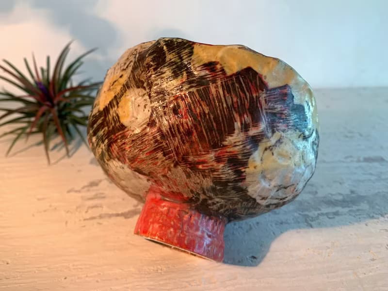 玩翻陶藝植栽器皿_陶器花器盆栽