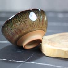 【送禮好物】秋禾 天目釉 圓滿茶杯 鶯歌陶藝名家葉敏祥作品