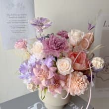 【陞遷花禮】flower-of-life 溫柔記事 日本永生花 榮升花禮