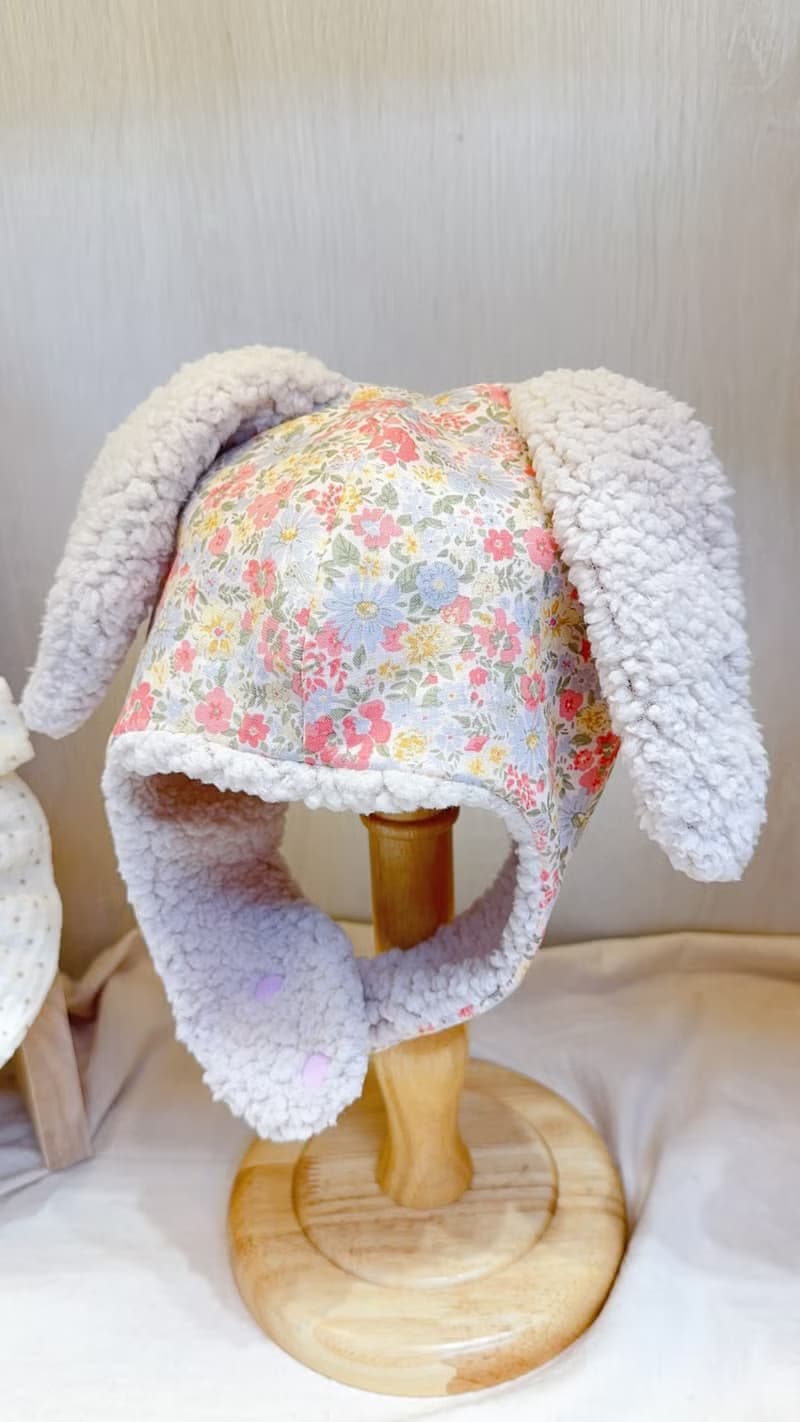 英倫晨曦花園  手工嬰幼兒保暖飛行帽 寶寶帽 嬰兒帽