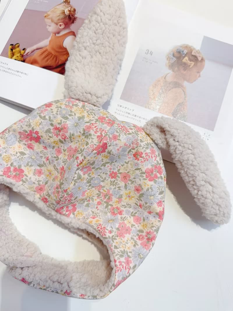 英倫晨曦花園  手工嬰幼兒保暖飛行帽 寶寶帽 嬰兒帽