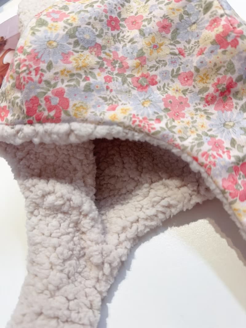 英倫晨曦花園  手工嬰幼兒保暖飛行帽 寶寶帽 嬰兒帽