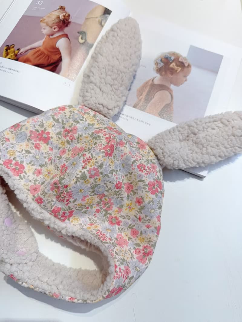 英倫晨曦花園  手工嬰幼兒保暖飛行帽 寶寶帽 嬰兒帽