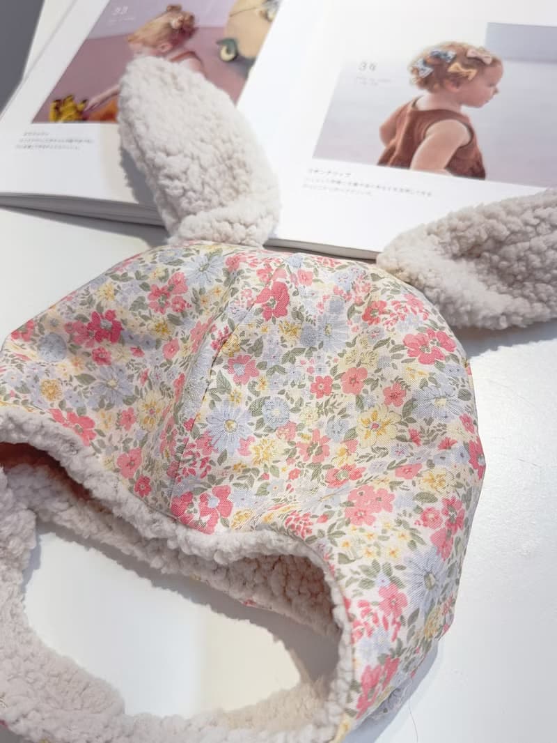 英倫晨曦花園  手工嬰幼兒保暖飛行帽 寶寶帽 嬰兒帽