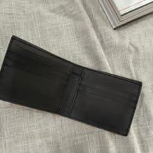 Men Classic short bifold 8 card slots wallet handmade 皮包手工