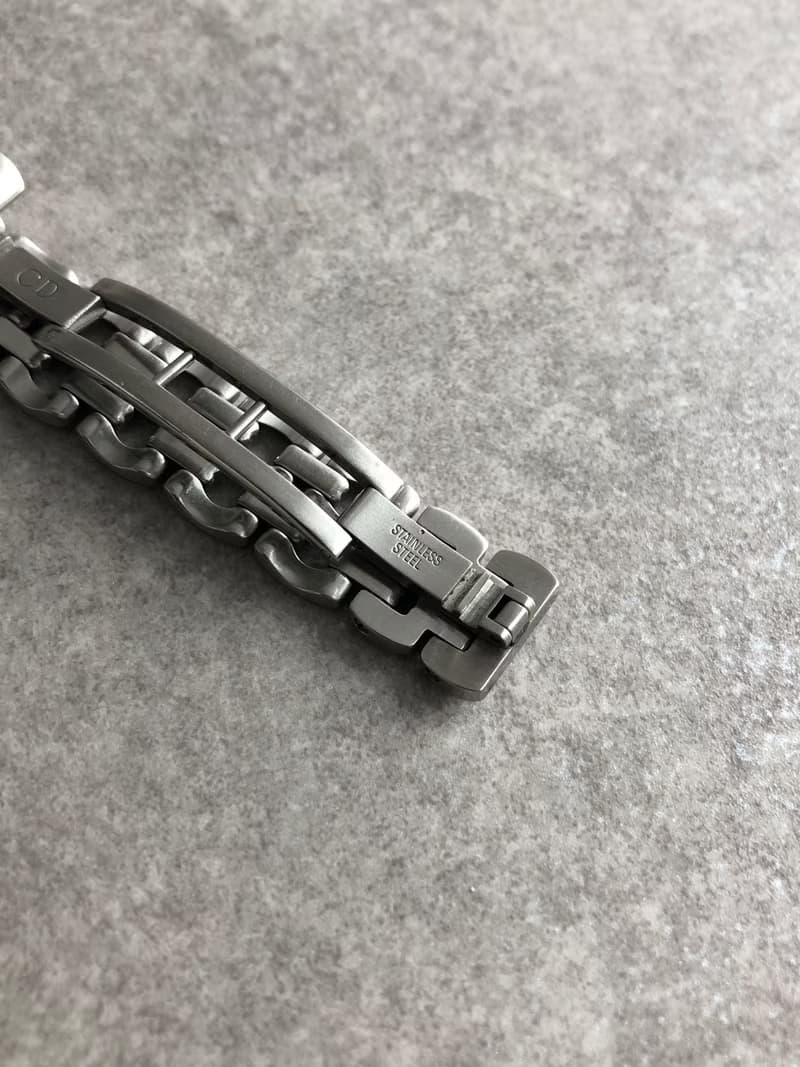 【 日本直送　名牌中古包 】Christian Dior クリスチャン ディオール 腕時計 シルバー クォーツ M51980 バギラ SS 3ptzbd