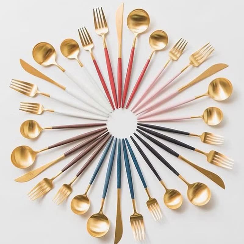 葡萄牙 Cutipol  GOA  白金單22CM 主餐刀