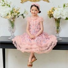Peony Dress - pink