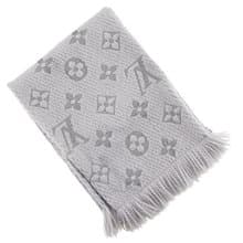 【日本直送】ルイ・ヴィトン LOUIS VUITTON エシャルプ・ロゴマニア マフラー マフラー M74742 ウール ユニセックス【中古】